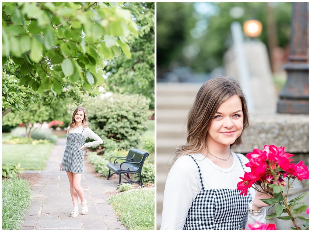 Baker Park and carroll creek senior pictures